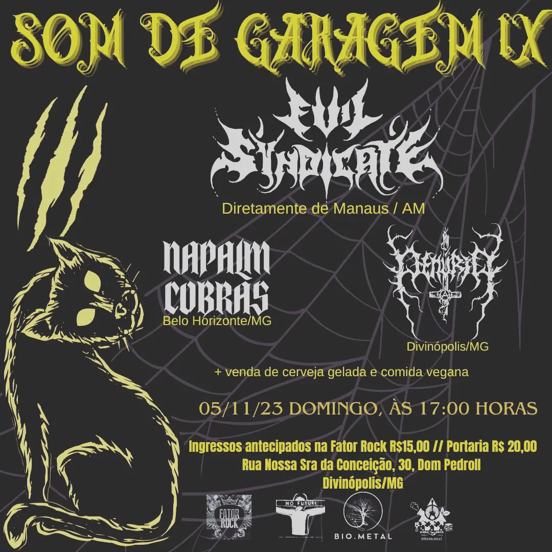 Flyer: Som de Garagem IX · Dom Pedroll · Divinópolis/MG · 2023